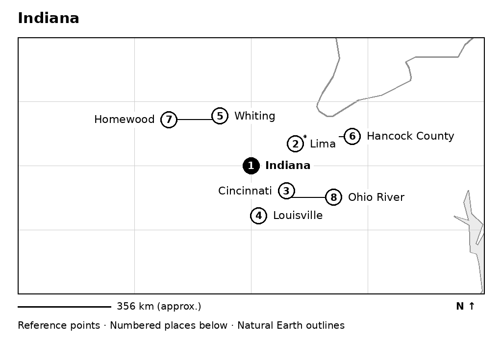 Closer orientation map for Indiana