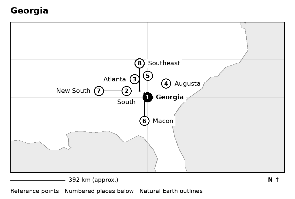 Closer orientation map for Georgia