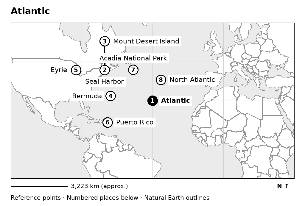 Closer orientation map for Atlantic