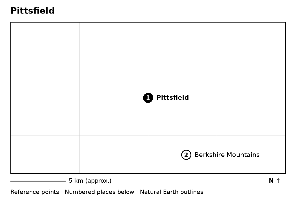 Closer orientation map for Pittsfield