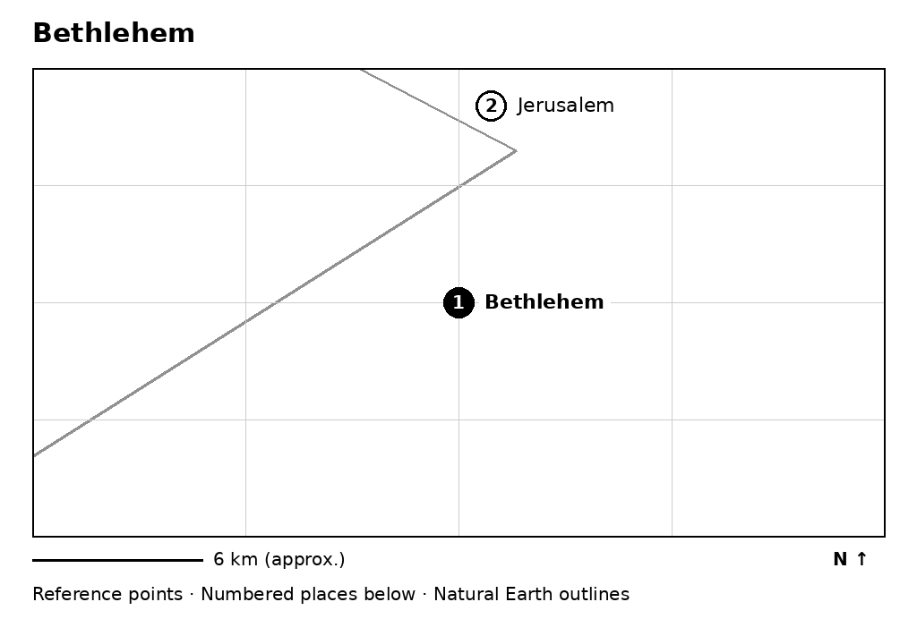 Closer orientation map for Bethlehem