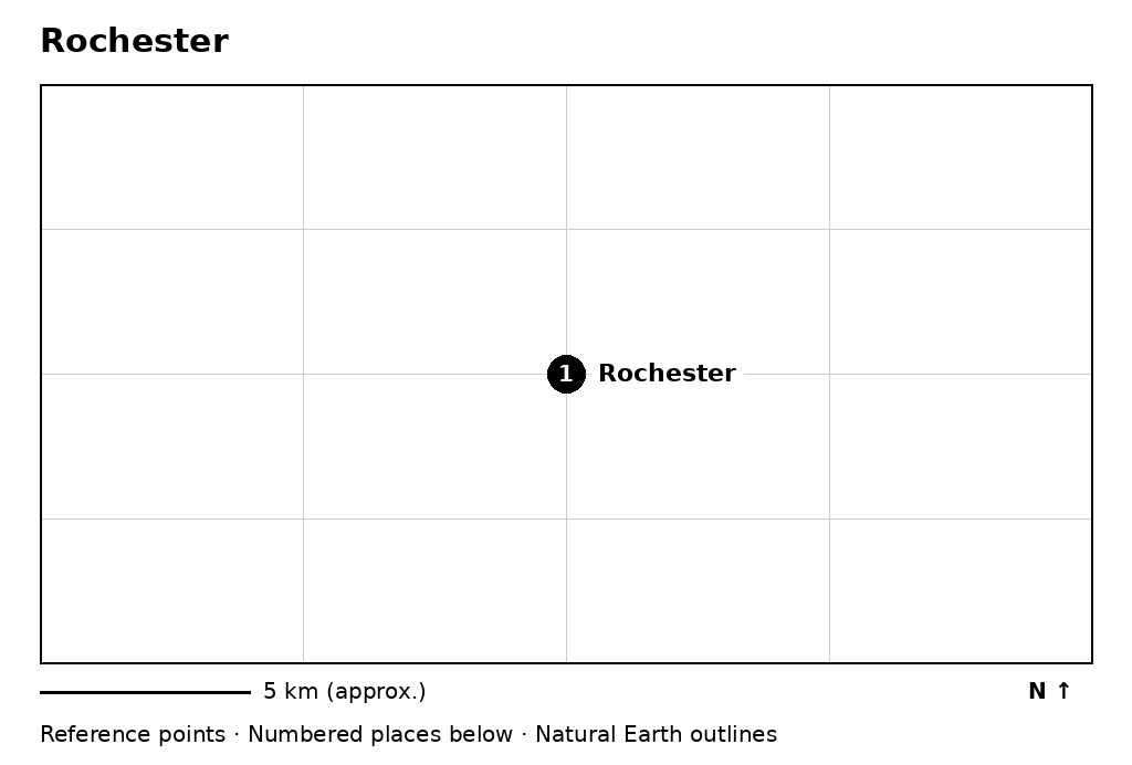 Closer orientation map for Rochester